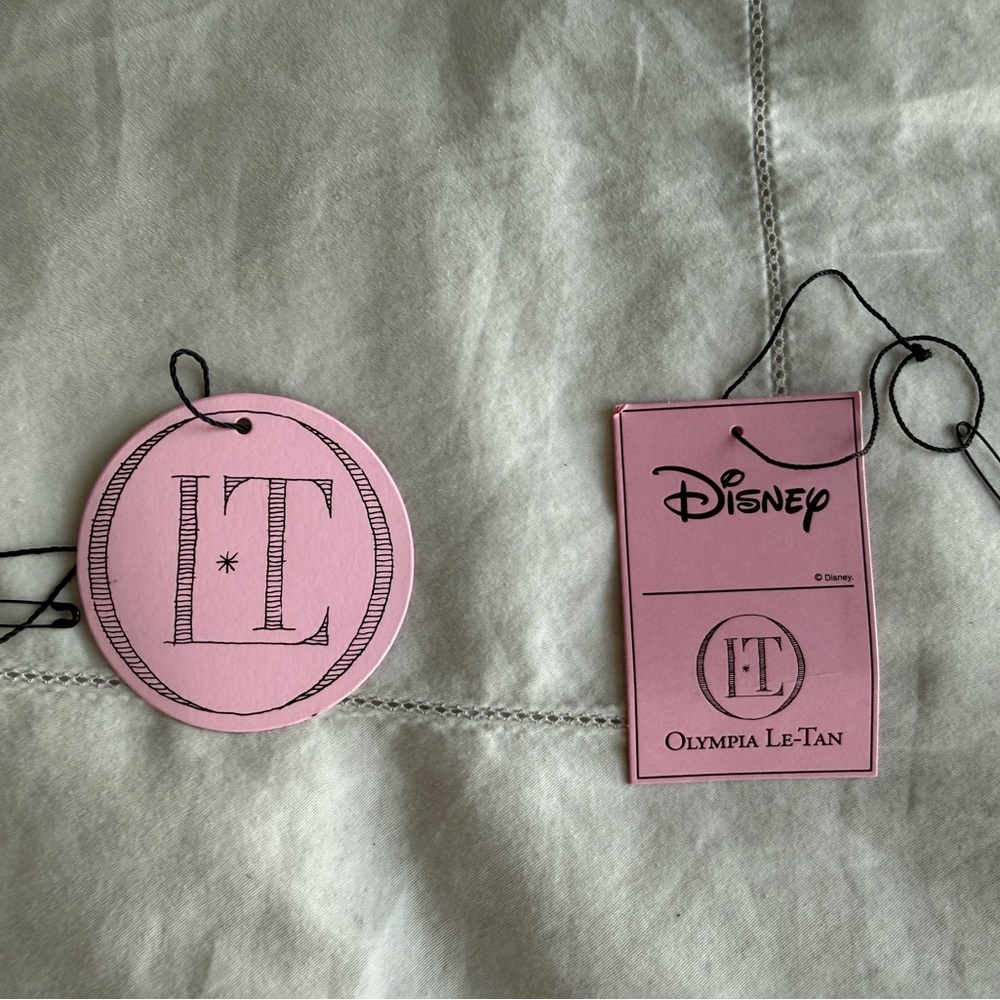 SUPER RARE LE Vintage Olympia Le-Tan x Disney Cheshire Cat Beaded Clutch Bag - Picture 5 of 7
